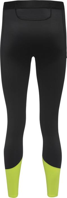 Rückansicht von GOREWEAR CONCURVE Lauftights Herren black neon yellow