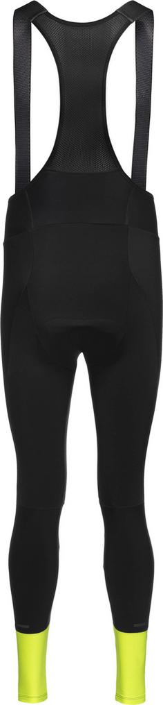 Rückansicht von GOREWEAR SWIFTRIDE Bibtights Herren black-neon yellow