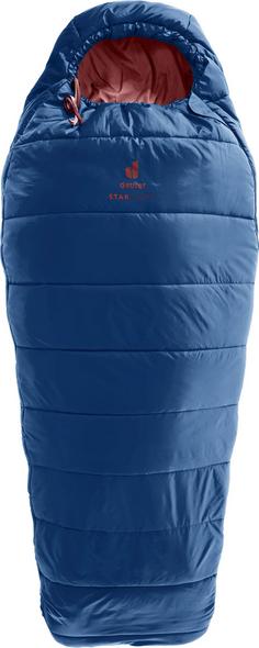 Deuter Starlight Kunstfaserschlafsack Kinder nightblue-redwood