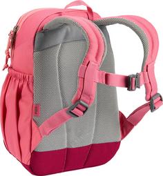 Rückansicht von Deuter Pico Wanderrucksack Kinder blossom-dahlia