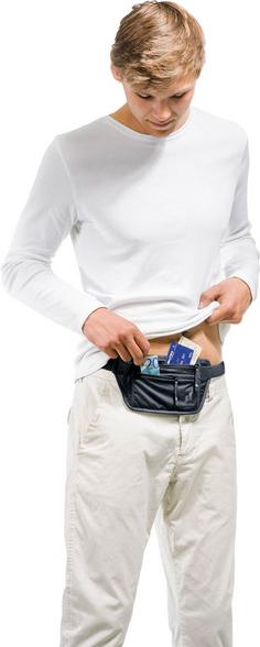 Rückansicht von Deuter Security Money Belt I Geldgürtel black