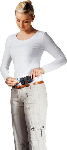 Rückansicht von Deuter Security Flip In Geldgürtel black