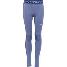 Nike Pro Dri-FIT Tights Kinder world indigo-midnight navy-white