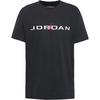 Nike Air T-Shirt Herren - black-white-gym red