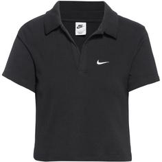 Nike Essential Croptop Damen black-white