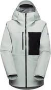 Mammut Stoney Skijacke Damen - silver sage-black