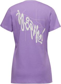 Rückansicht von Mammut Massone T-Shirt Damen lavandin
