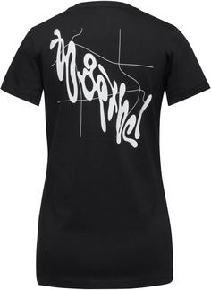 Rückansicht von Mammut Massone T-Shirt Damen black