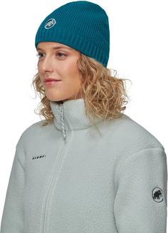 Rückansicht von Mammut Sublime Beanie deep teal