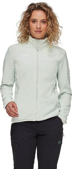 Rückansicht von Mammut Innominata Fleecejacke Damen silver sage