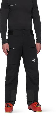 Rückansicht von Mammut Stoney Skihose Herren black