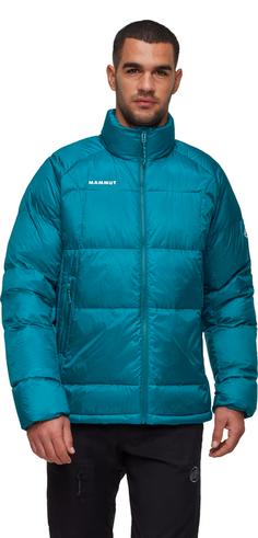 Rückansicht von Mammut Glacier Glow Daunenjacke Herren deep teal