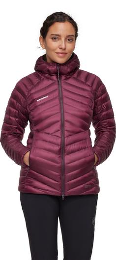 Rückansicht von Mammut Broad Daunenjacke Damen vin-black