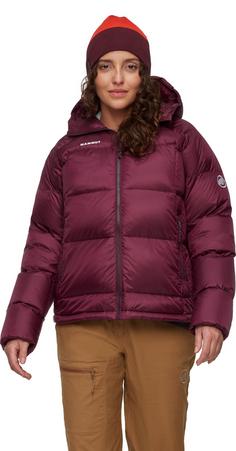 Rückansicht von Mammut Glacier Glow Daunenjacke Damen vin