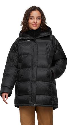 Rückansicht von Mammut Glacier Glow Daunenmantel Damen black