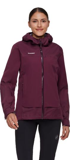 Rückansicht von Mammut Ducan Guide Hardshelljacke Damen vin