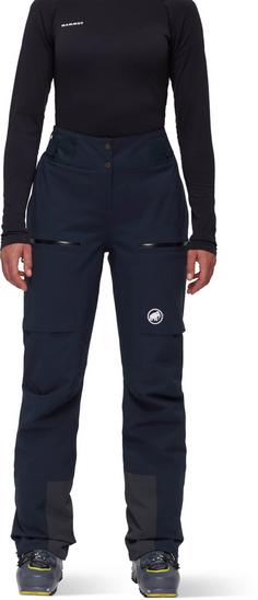 Rückansicht von Mammut Stoney Skihose Damen marine