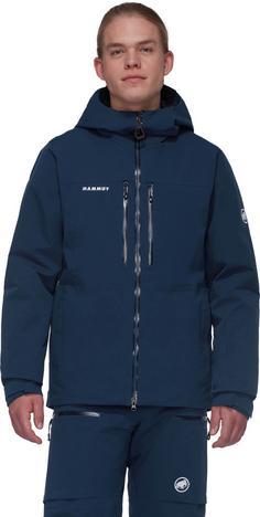 Rückansicht von Mammut Stoney Skijacke Herren marine