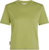 Icebreaker 150 Tech Lite III Crop Funktionsshirt Damen - olive