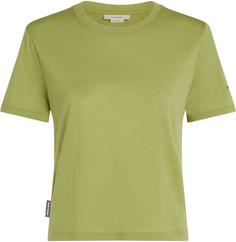 Icebreaker 150 Tech Lite III Crop Funktionsshirt Damen olive