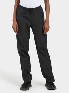 Rückansicht von Didriksons GRIT 3 Regenhose Damen black