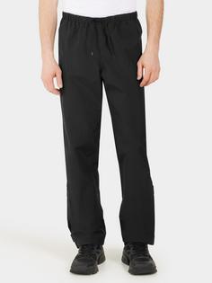 Rückansicht von Didriksons GRIT 3 Regenhose Herren black