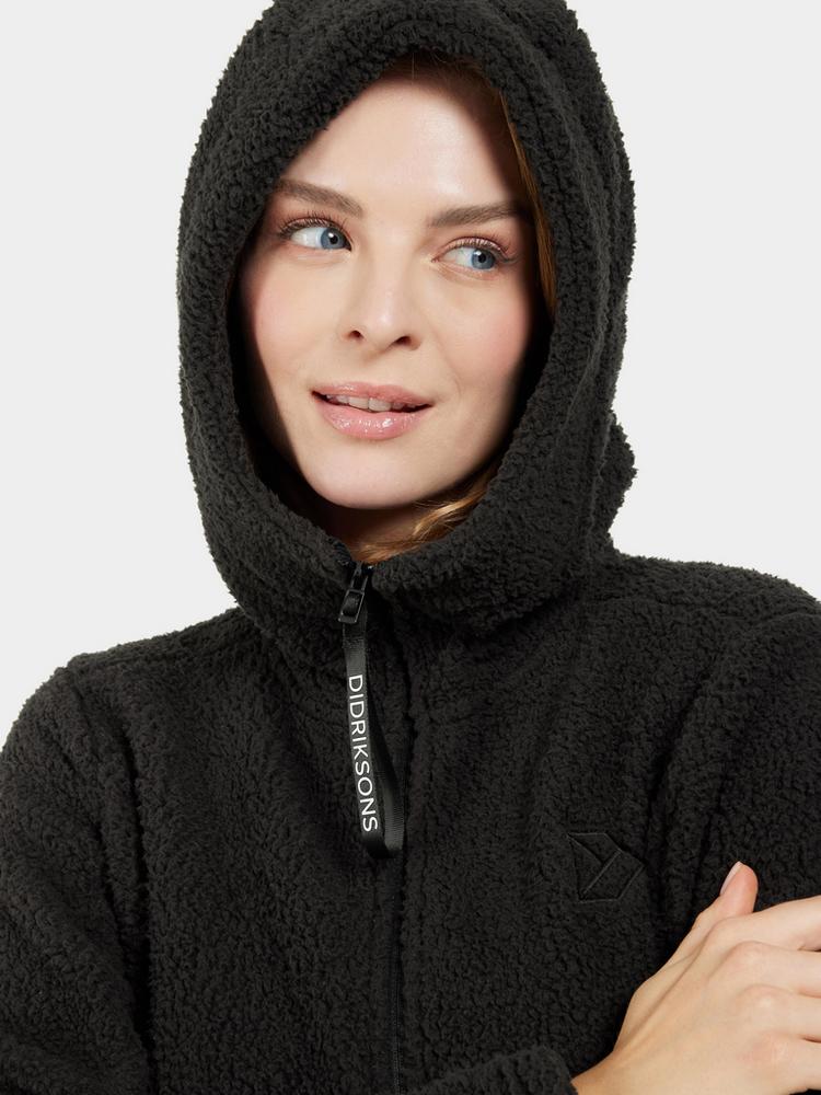 Didriksons Didriksons ANNIKEN 2 Fleecejacke Damen - black - 7 | SportScheck