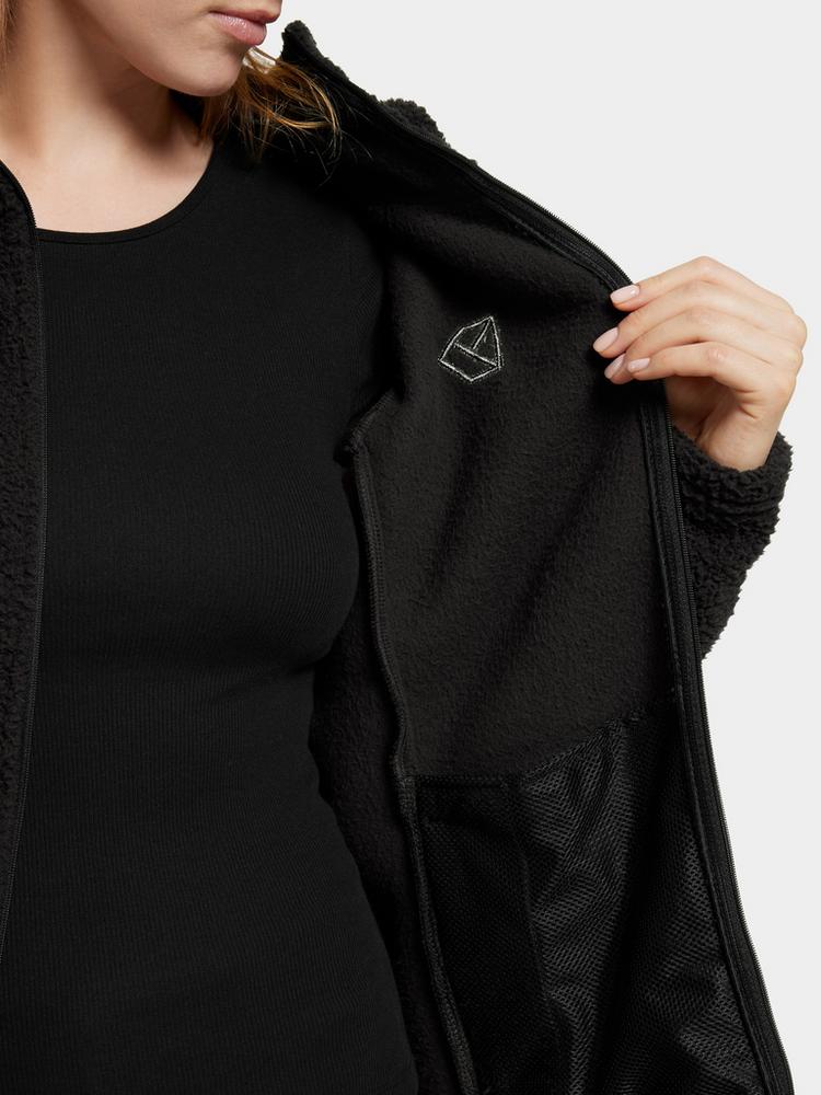 Didriksons Didriksons ANNIKEN 2 Fleecejacke Damen - black - 8 | SportScheck