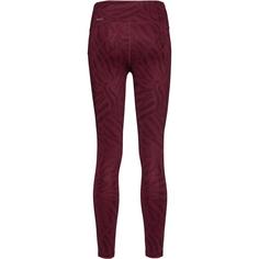 Rückansicht von PUMA Tad Essential Tights Damen ruby shimmer