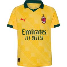 PUMA AC Mailand 25-26 3rd Fußballtrikot Kinder sunny yellow-dark myrtle