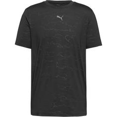 PUMA Cloudspun Emboss Funktionsshirt Herren puma black
