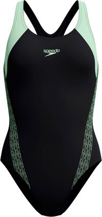 SPEEDO Placement Schwimmanzug Damen - alfalfa green
