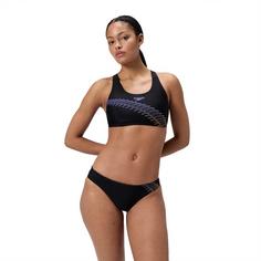 Rückansicht von SPEEDO Medley Bikini Set Damen bright peach