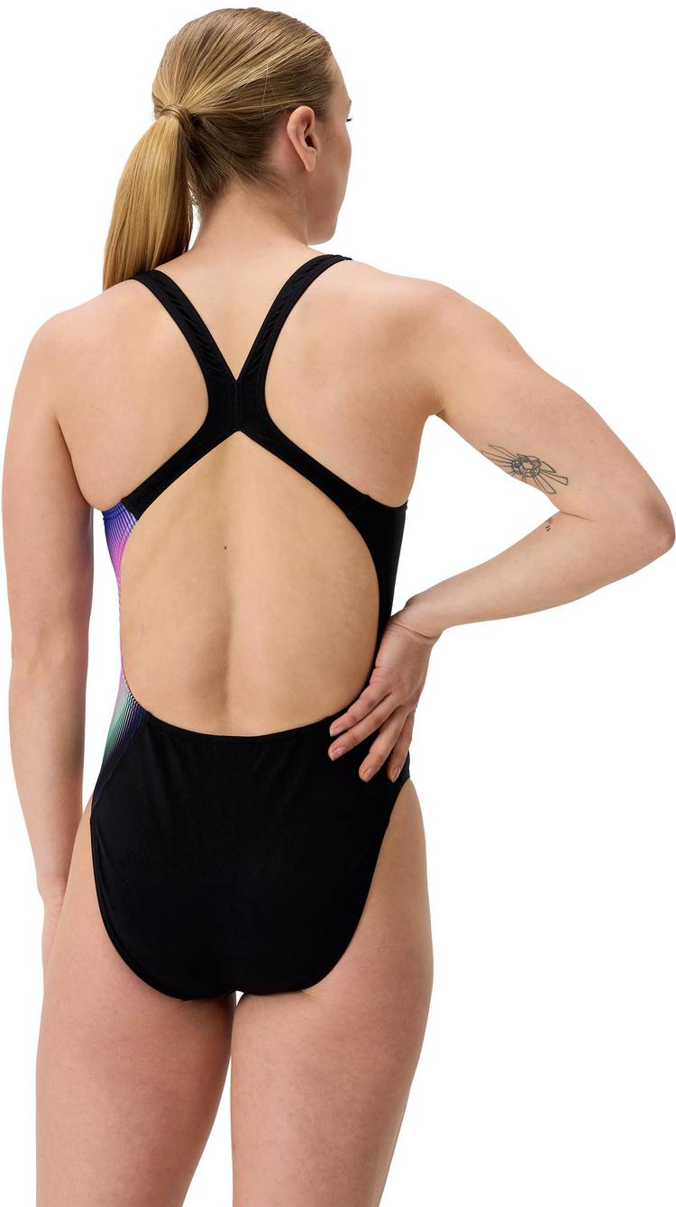 SPEEDO SPEEDO Placement Schwimmanzug Damen - blurry glass-black - 1 | SportScheck