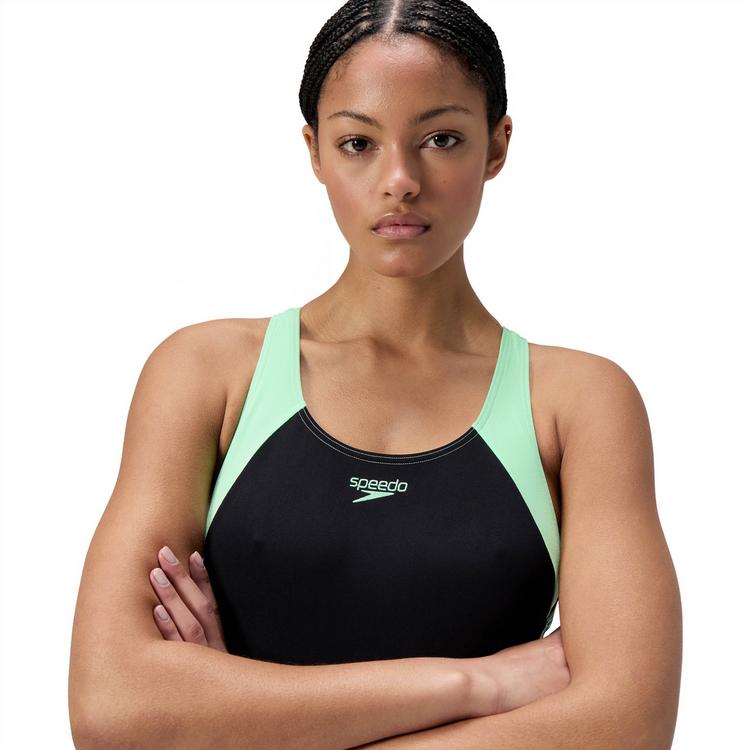 SPEEDO SPEEDO Placement Schwimmanzug Damen - alfalfa green - 3 | SportScheck
