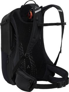 Rückansicht von VAUDE Trailvent 15 Fahrradrucksack black