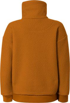 Rückansicht von VAUDE Manukau II Fleecejacke Kinder silt brown