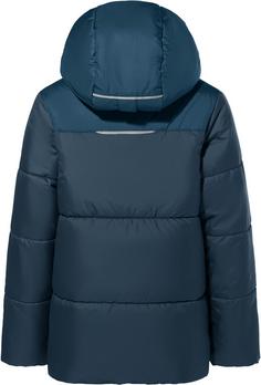 Rückansicht von VAUDE Lulea Steppjacke Kinder dark sea