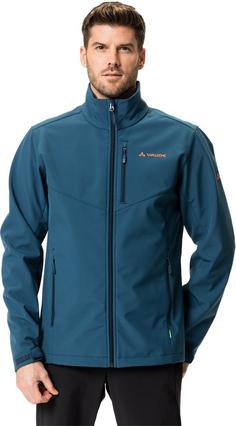 Rückansicht von VAUDE Cyclone VI Softshelljacke Herren baltic sea uni