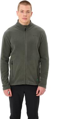Rückansicht von VAUDE Rosemoor II Fleecejacke Herren khaki