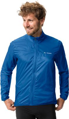 Rückansicht von VAUDE Matera Fahrradjacke Herren signal blue