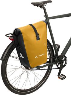Rückansicht von VAUDE Aqua Back Single Fahrradtasche burnt yellow