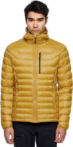 Rückansicht von VAUDE Batura Steppjacke Herren savanna