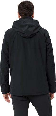 Rückansicht von VAUDE Rosemoor 3in1 Doppeljacke Herren black