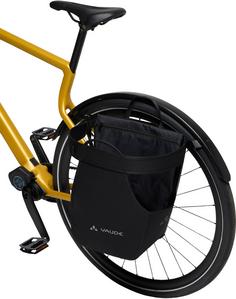 Rückansicht von VAUDE Urban Cargo Fahrradtasche black