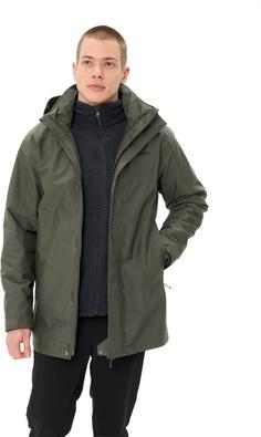 Rückansicht von VAUDE Idris 3in1 IV Parka Herren khaki