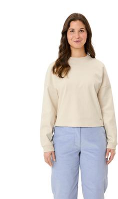 Rückansicht von VAUDE Najun Sweatshirt Damen ecru