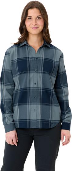 Rückansicht von VAUDE Farsund III Funktionsbluse Damen dark sea