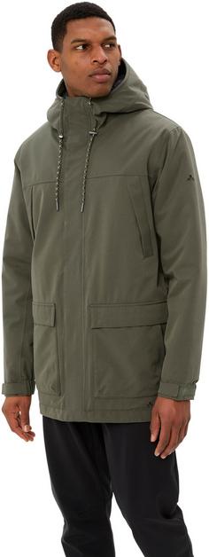 Rückansicht von VAUDE Manukau III Parka Herren khaki