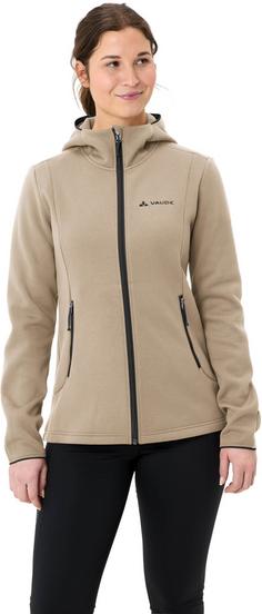 Rückansicht von VAUDE Idris Fleecejacke Damen linen